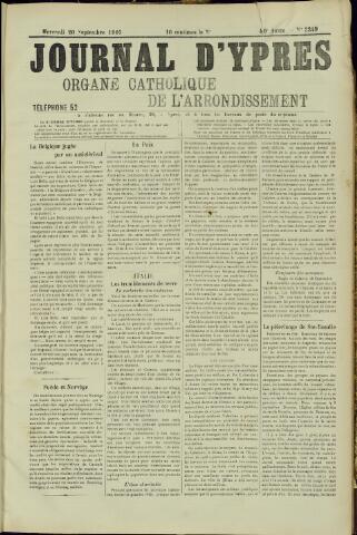 Journal d’Ypres (1874 - 1913) 1905-09-20
