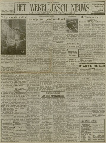 Het Wekelijks Nieuws (1946-1990) 1946-12-21