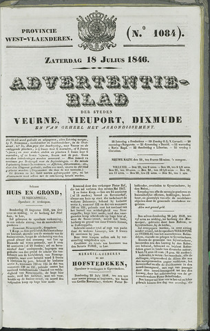 Het Advertentieblad (1825-1914) 1846-07-18