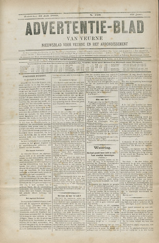Het Advertentieblad (1825-1914) 1889-07-13