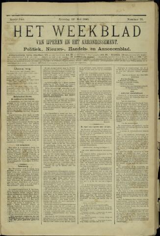 Het weekblad van Ijperen (1886-1906) 1886-05-22