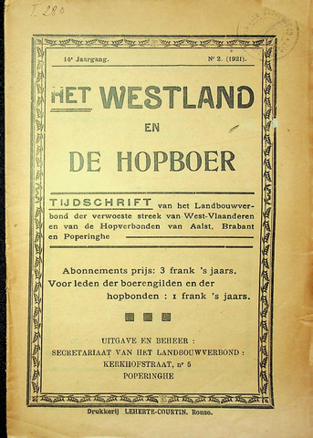 De Hopboer (1904-1984) 1921