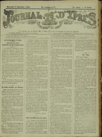 Journal d’Ypres (1874 - 1913) 1896-09-09