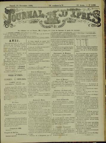 Journal d’Ypres (1874 - 1913) 1896-11-14