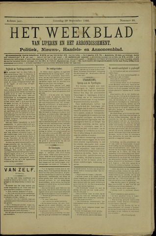 Het weekblad van Ijperen (1886 - 1906) 1893-09-30