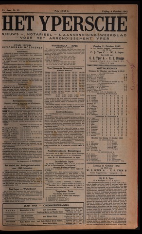 Het Ypersch nieuws (1929-1971) 1942-10-09