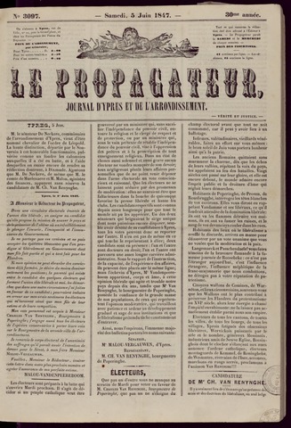 Le Propagateur (1818-1871) 1847-06-05