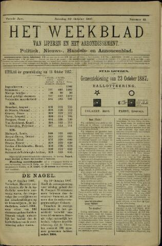Het weekblad van Ijperen (1886-1906) 1887-10-22