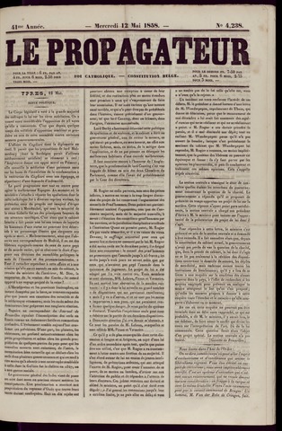 Le Propagateur (1818-1871) 1858-05-12