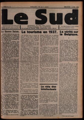 Le Sud (1934-1939) 1938-04-03