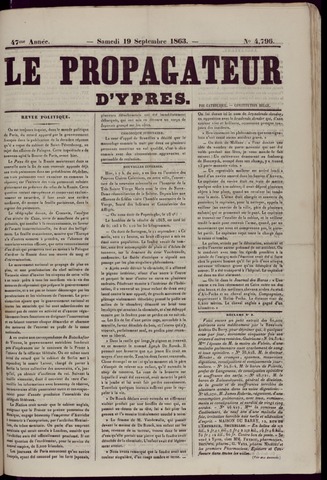 Le Propagateur (1818-1871) 1863-09-19