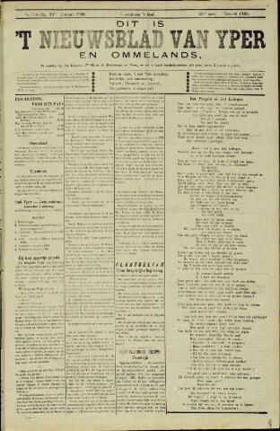 Nieuwsblad van Yperen en van het Arrondissement (1872-1912) 1900-01-13