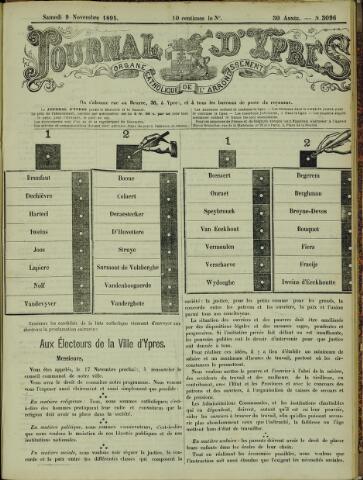 Journal d’Ypres (1874-1913) 1895-11-09