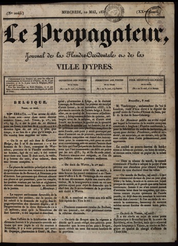 Le Propagateur (1818-1871) 1837-05-10
