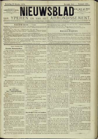 Nieuwsblad van Yperen en van het Arrondissement (1872-1912) 1872-10-12