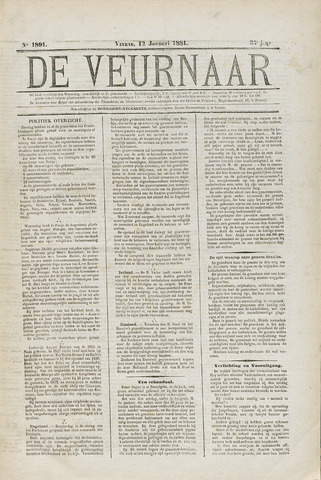 De Veurnaar (1838-1937) 1881-01-12