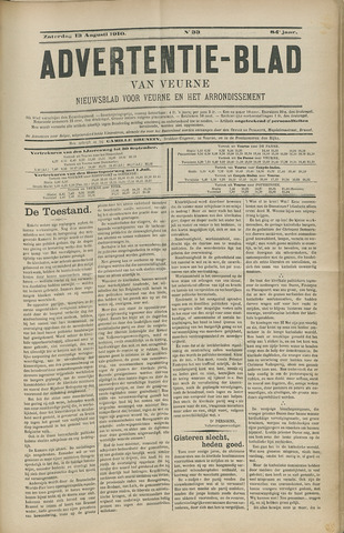 Het Advertentieblad (1825-1914) 1910-08-13