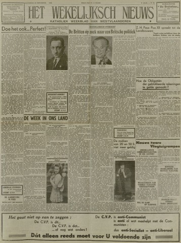 Het Wekelijks Nieuws (1946-1990) 1946-11-23
