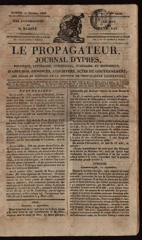 Le Propagateur (1818-1871) 1826-10-14