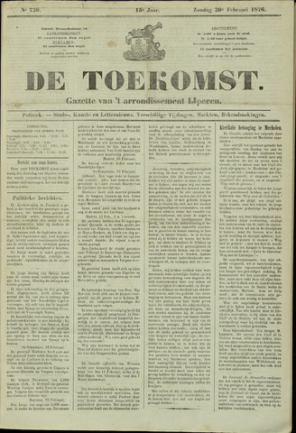 De Toekomst (1862-1894) 1876-02-20