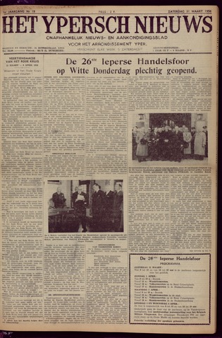 Het Ypersch nieuws (1929-1971) 1956-03-31
