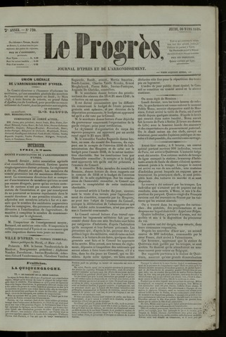 Le Progrès (1841-1914) 1848-03-30