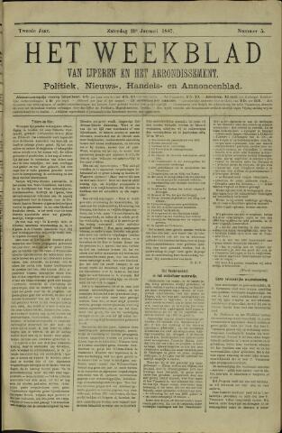 Het weekblad van Ijperen (1886-1906) 1887-01-29