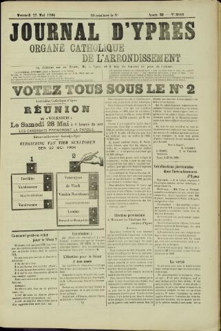 Journal d’Ypres (1874 - 1913) 1904-05-25