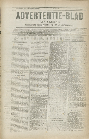 Het Advertentieblad (1825-1914) 1888-11-17