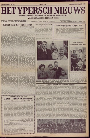 Het Ypersch nieuws (1929-1971) 1970-03-13