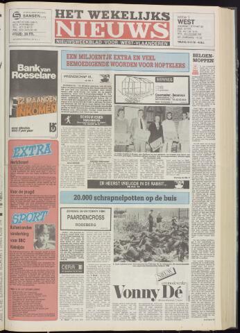 Het Wekelijks Nieuws (1946-1990) 1986-10-10