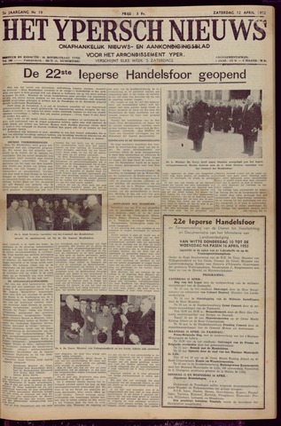 Het Ypersch nieuws (1929-1971) 1952-04-12