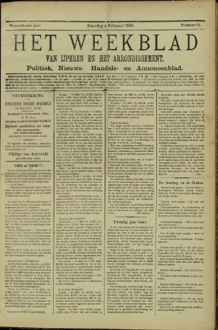 Het weekblad van Ijperen (1886 - 1906) 1905-02-04