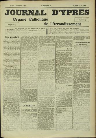 Journal d’Ypres (1874 - 1913) 1907-09-07