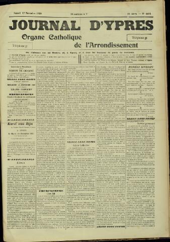 Journal d’Ypres (1874 - 1913) 1909-11-27