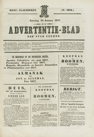 Het Advertentieblad (1825-1914) 1857-01-24