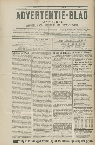 Het Advertentieblad (1825-1914) 1907-04-13
