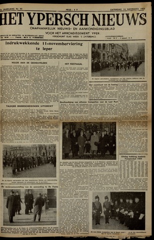 Het Ypersch nieuws (1929-1971) 1959-11-14