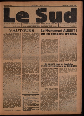 Le Sud (1934-1939) 1935-04-07