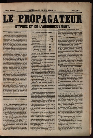 Le Propagateur (1818-1871) 1868-05-27
