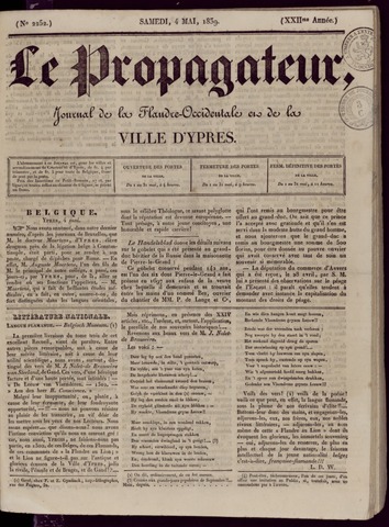 Le Propagateur (1818-1871) 1839-05-04