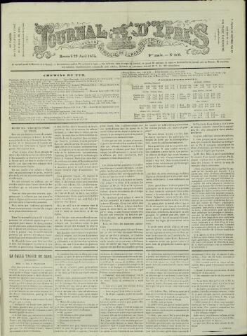Journal d’Ypres (1874 - 1913) 1874-04-29