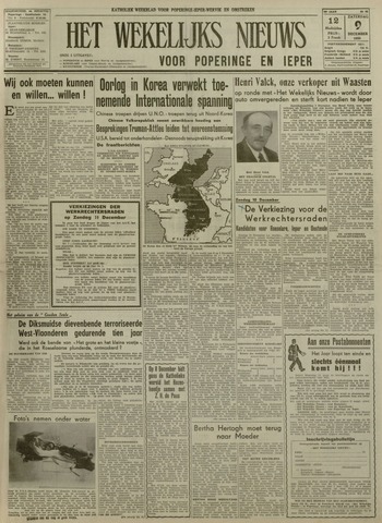 Het Wekelijks Nieuws (1946-1990) 1950-12-09