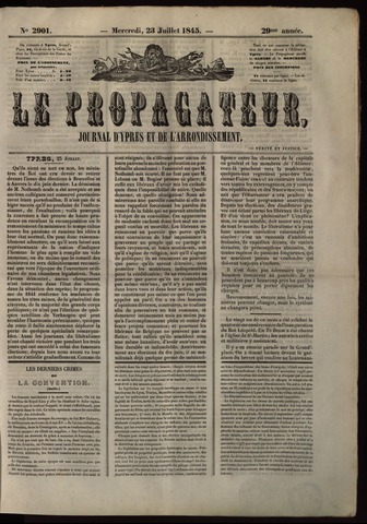 Le Propagateur (1818-1871) 1845-07-23