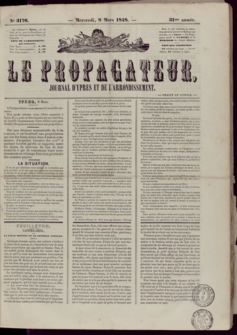 Le Propagateur (1818-1871) 1848-03-08