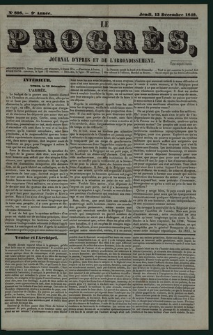 Le Progrès (1841-1914) 1849-12-13