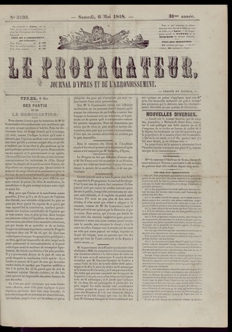 Le Propagateur (1818-1871) 1848-05-06