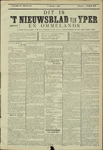 Nieuwsblad van Yperen en van het Arrondissement (1872 - 1912) 1908-10-31