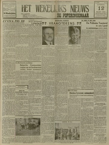 Het Wekelijks Nieuws (1946-1990) 1949-03-12