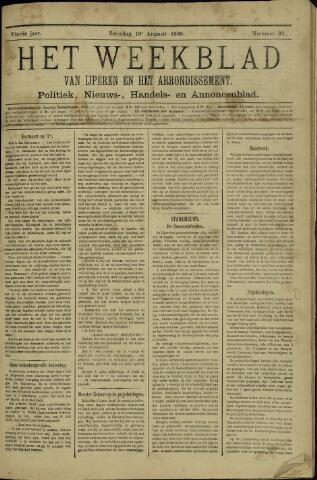 Het weekblad van Ijperen (1886 - 1906) 1889-08-10